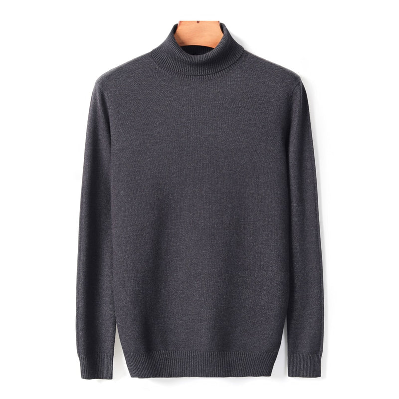 suéter masculino de gola alta: alta qualidade, moderno e confortável