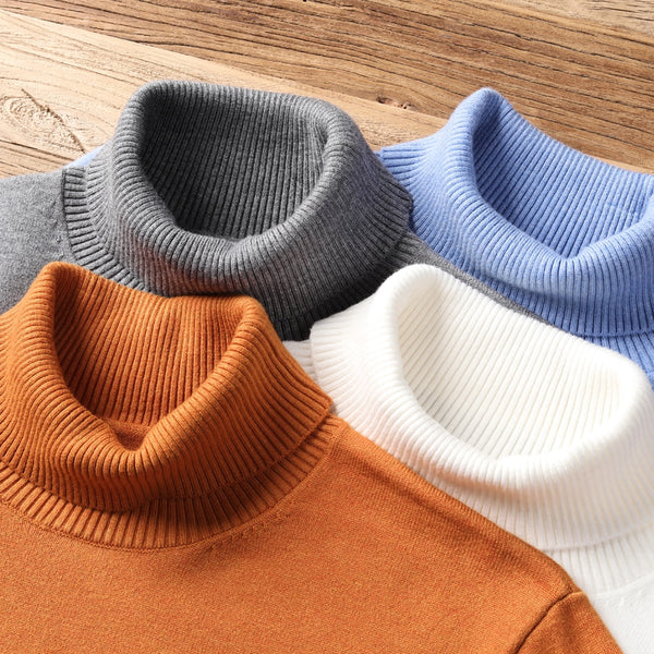 suéter masculino de gola alta: alta qualidade, moderno e confortável