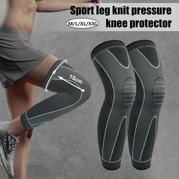 Mantenha-se ativo e protegido com protetores de apoio para as pernas: joelheira de compressão para alívio da artrite, corrida, academia e esportes